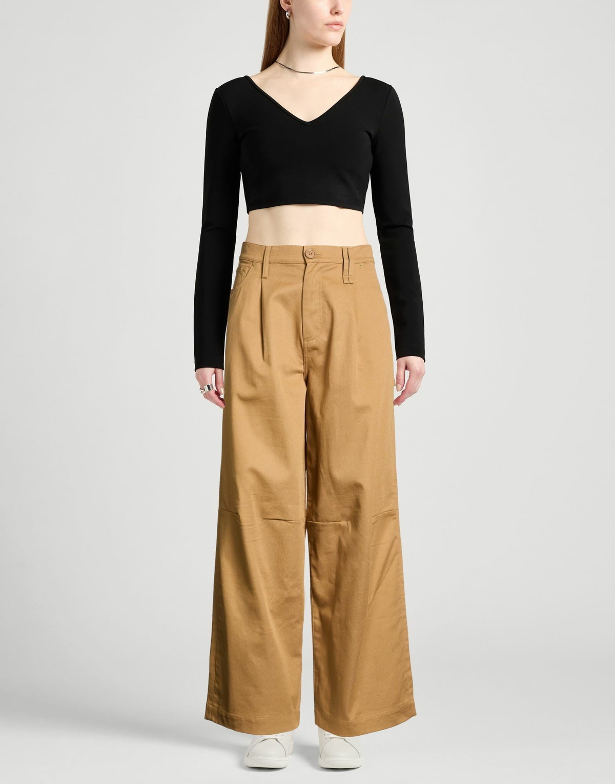 Simone Rocha Womens Jeans Camel