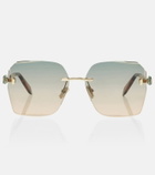 Bvlgari Serpenti Forever square sunglasses