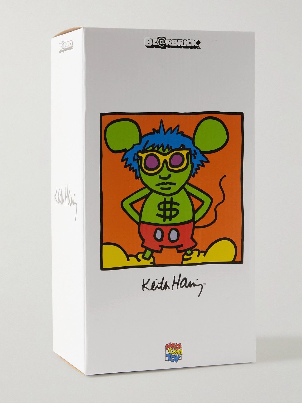 BE@RBRICK - Keith Haring Andy Mouse 400% Printed PVC Figurine BE