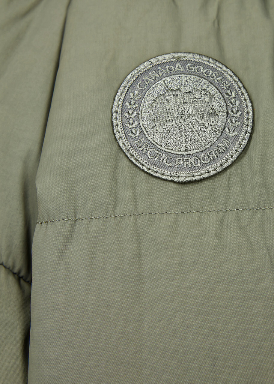 Canada Goose Marlow Belted Quilted Shell Coat Sage