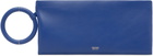TOM FORD Burgundy Nappa Leather Aura Clutch