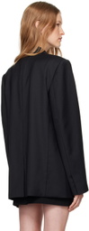 Nensi Dojaka Black Calvin Klein Edition Oversized Blazer