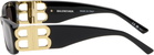 Balenciaga Black Everyday None Rectangular Sunglasses
