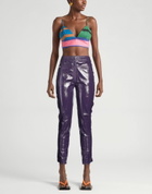 Jijil Womens Pants in Purple