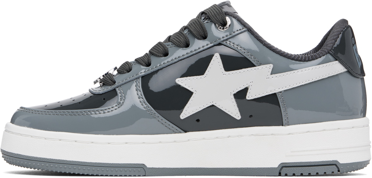 BAPE Gray 'BAPE' STA #1 Sneakers A Bathing Ape