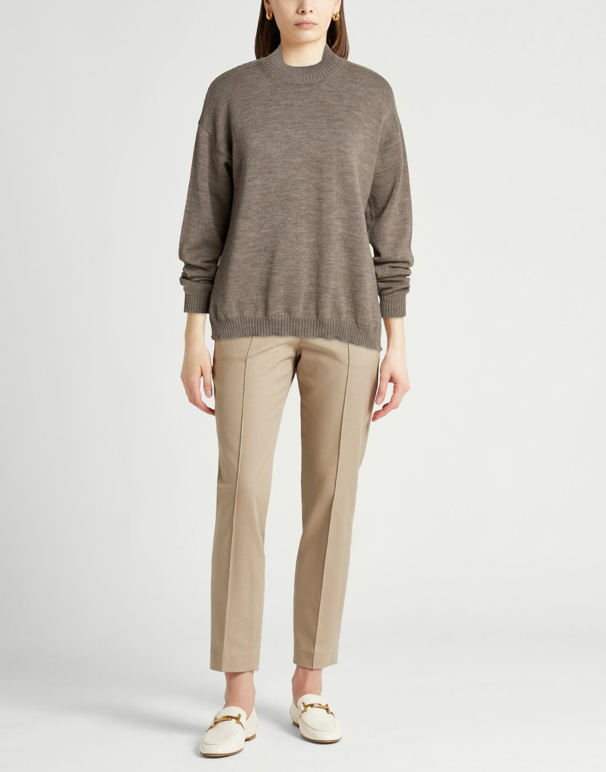 Crossley Womens Turtleneck in Taupe