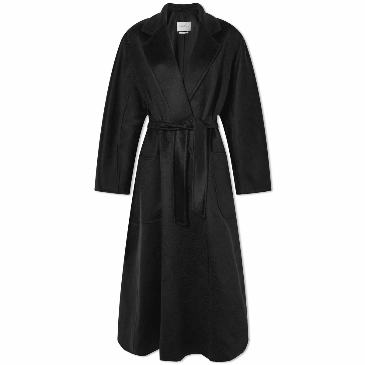 Max Mara Women's Ludmilla Coat in Black Max Mara