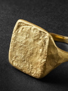 Elhanati - Tokyo Gold Signet Ring - Gold