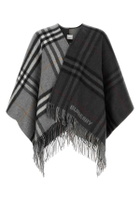 Burberry Embroidered Wool Blend Cape