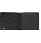 Valextra - Pebble-Grain Leather Billfold Wallet - Men - Black