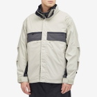 DAIWA Men's Tech Extreme Liner Jacket in Ecru/Dark Charcoal
