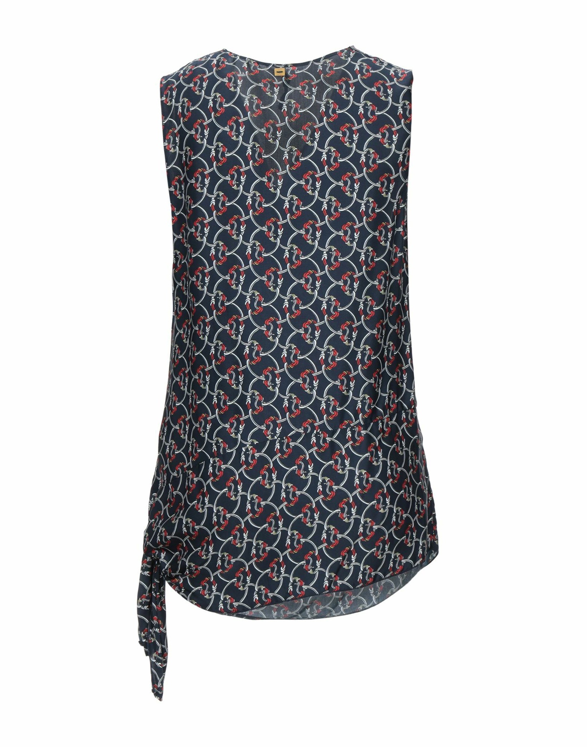 Manila Grace Womens Top Midnight in Blue