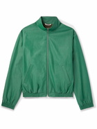 Auralee - Cotton-Chambray Track Jacket - Green