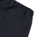Maison Kitsuné - Tapered Nylon Drawstring Trousers - Blue