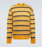 Marni - Striped mohair-blend sweater