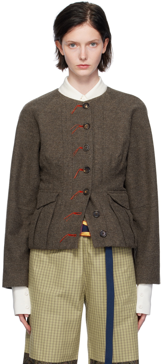 SC103 Brown Alpine Anorak SC103