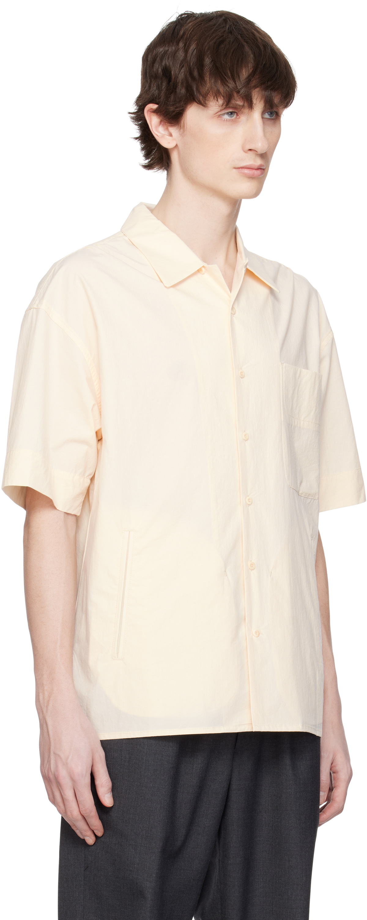 DOCUMENT Off-White Capri Pocket Shirt