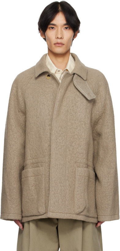 Photo: LE17SEPTEMBRE Beige Wool Hunting Jacket