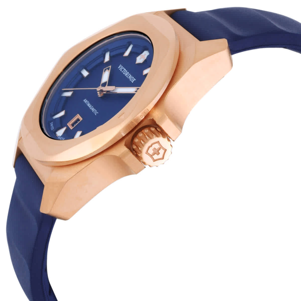 Victorinox I.N.O.X. Small Quartz Blue Dial Ladies Watch 242035