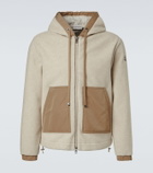 Moncler Fleece zip-up hoodie