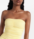 Melissa Odabash Sydney ruched bandeau swimsuit