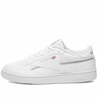 Reebok Men's Club C 85 Vegan Sneakers in White/Grey 2/Grey 4