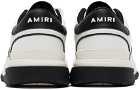 AMIRI White & Black Classic Low Sneakers
