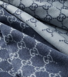 Gucci GG wool and cashmere blanket