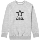 orSlow Logo Crew Sweat