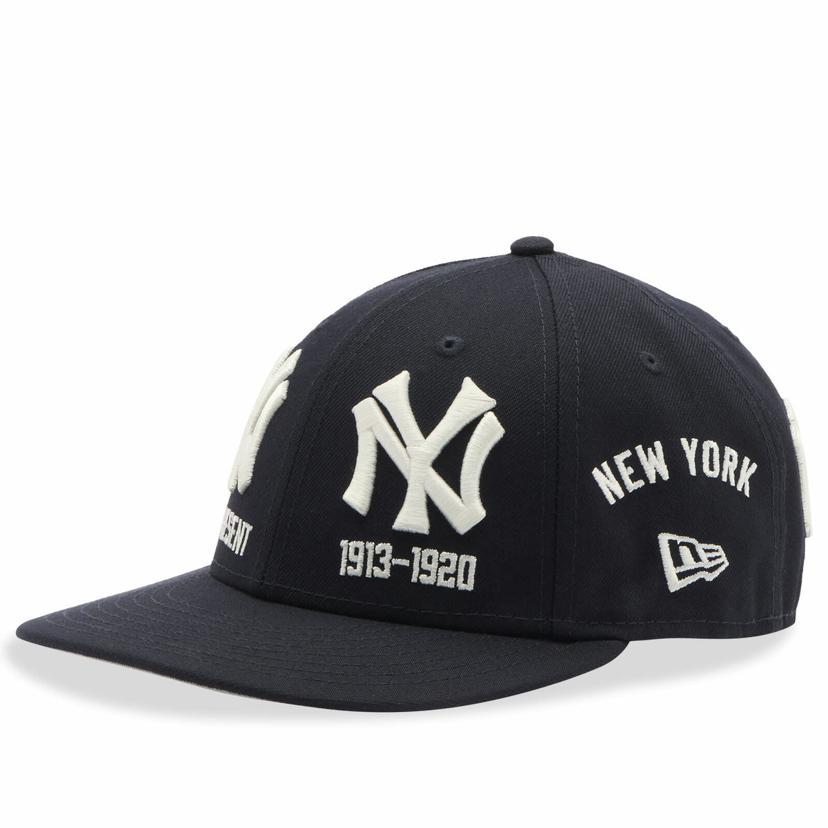 New Era New York Yankees AOE Pre Curved 59Fifty Cap in Navy