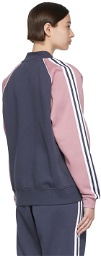 adidas Originals Navy & Pink Cotton Sweater