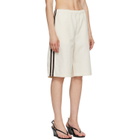 Citizens of Humanity Off-White Anais Pull On Track Shorts