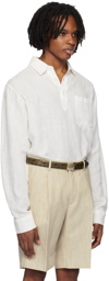 Orlebar Brown Off-White Shanklin Shirt