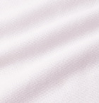 SSAM - Loopback Silk and Cotton-Blend Jersey Sweatshirt - White