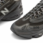 New Balance 1000 Sneaker in Black Metallic
