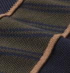 Etro - Striped Virgin Wool Rugby Shirt - Blue