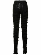 RICK OWENS DRKSHDW - Detroit High Rise Denim Skinny Jeans