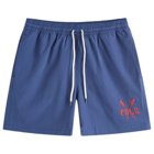 END. x Polo Ralph Lauren Men's Sporting Goods Swim Shorts in Light Navy