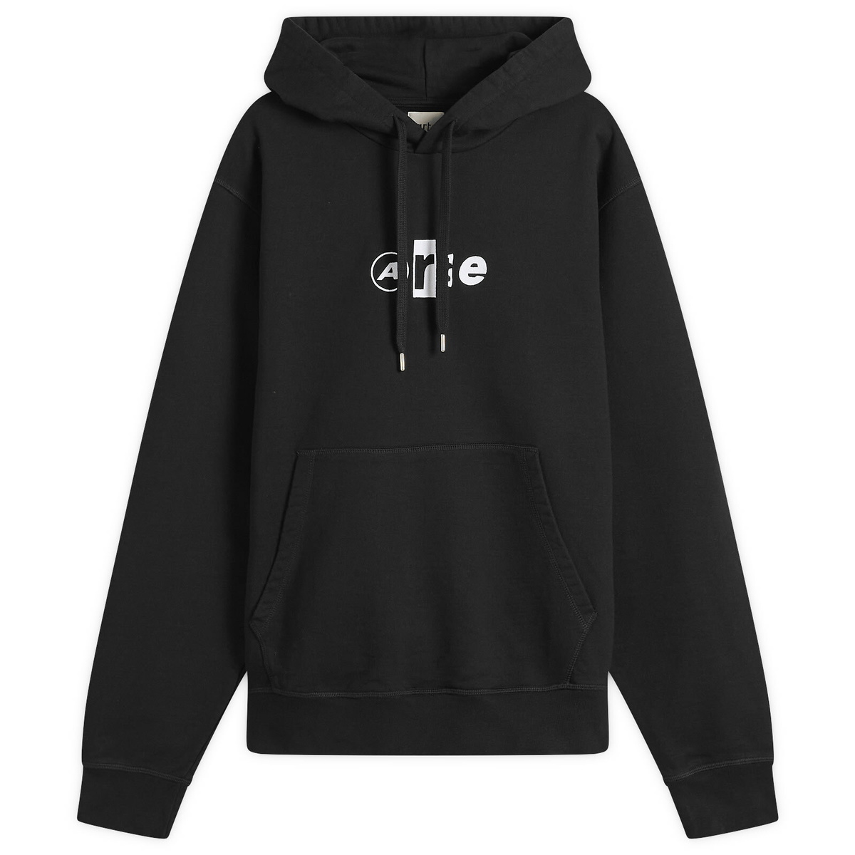 Arte Men's Collage Logo Hoodie in Black
