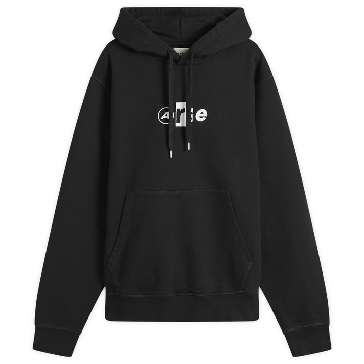 Photo: Arte Men's Collage Logo Hoodie in Black