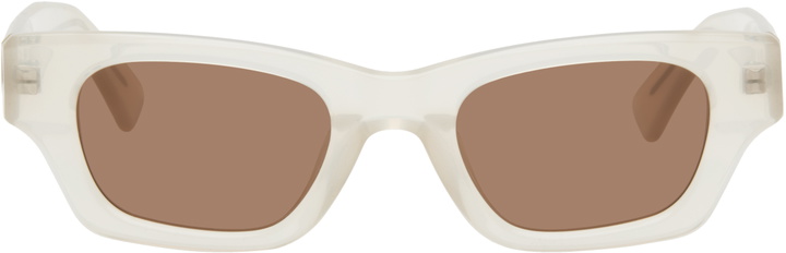 Photo: AMBUSH Beige Ray Sunglasses