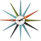 Vitra Multicolor Sunburst Clock