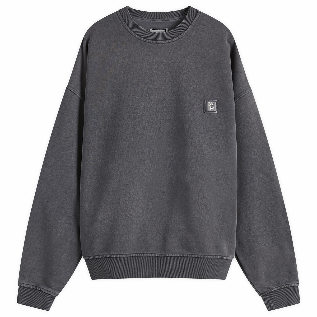 Wooyoungmi Men's Washed Sweatshirt in Grey