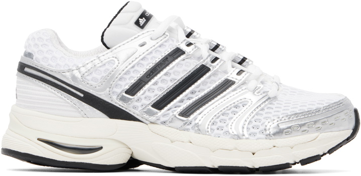 adidas Originals Black & White Nizza Platform Sneakers adidas Originals
