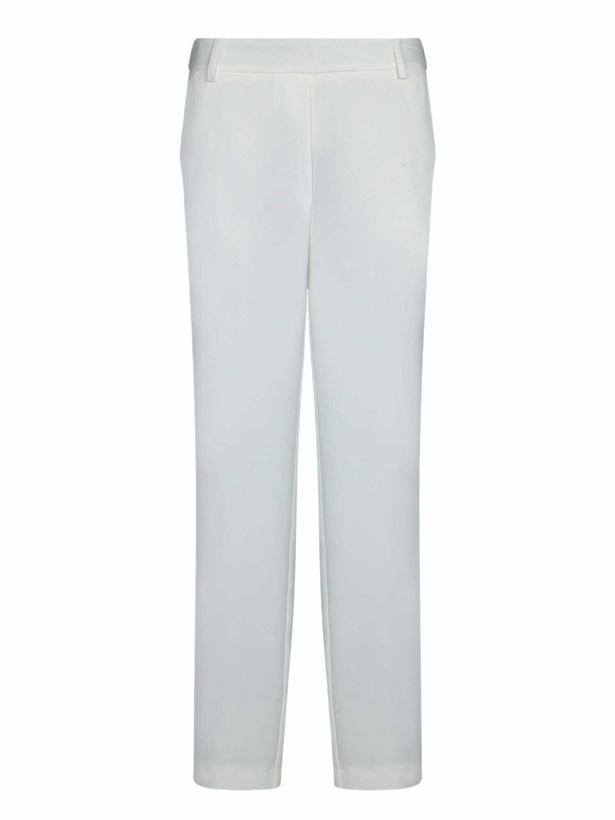 Photo: C.P. Company White Stretch Cady Elastic Pants