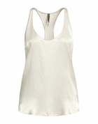 Manila Grace Womens Top Ivory