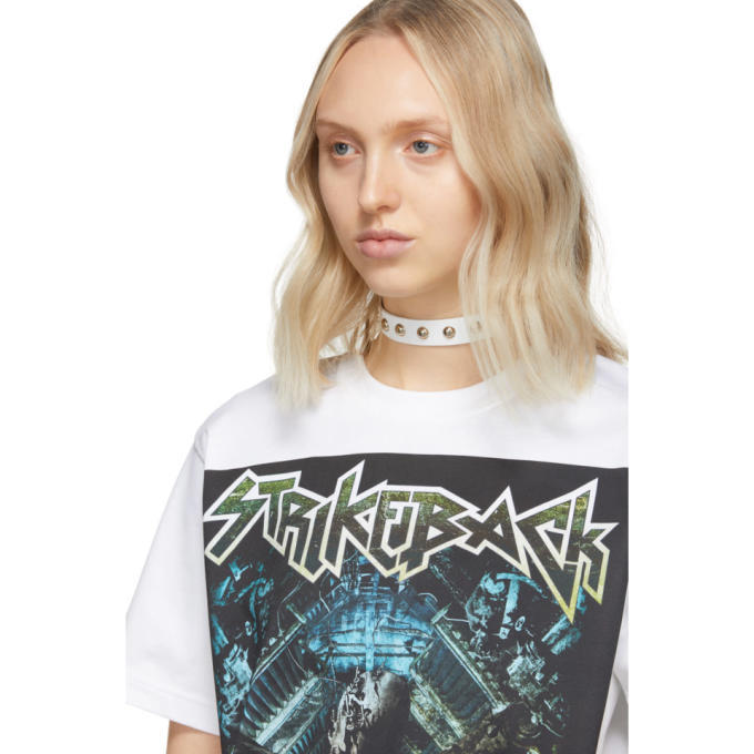 Junya Watanabe White Strikeback T-Shirt Junya Watanabe