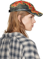 Rivington Roi Rebis Black & Red Lambs Cap
