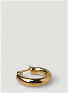 Classic Thick Small Hoop Earrings in Gold