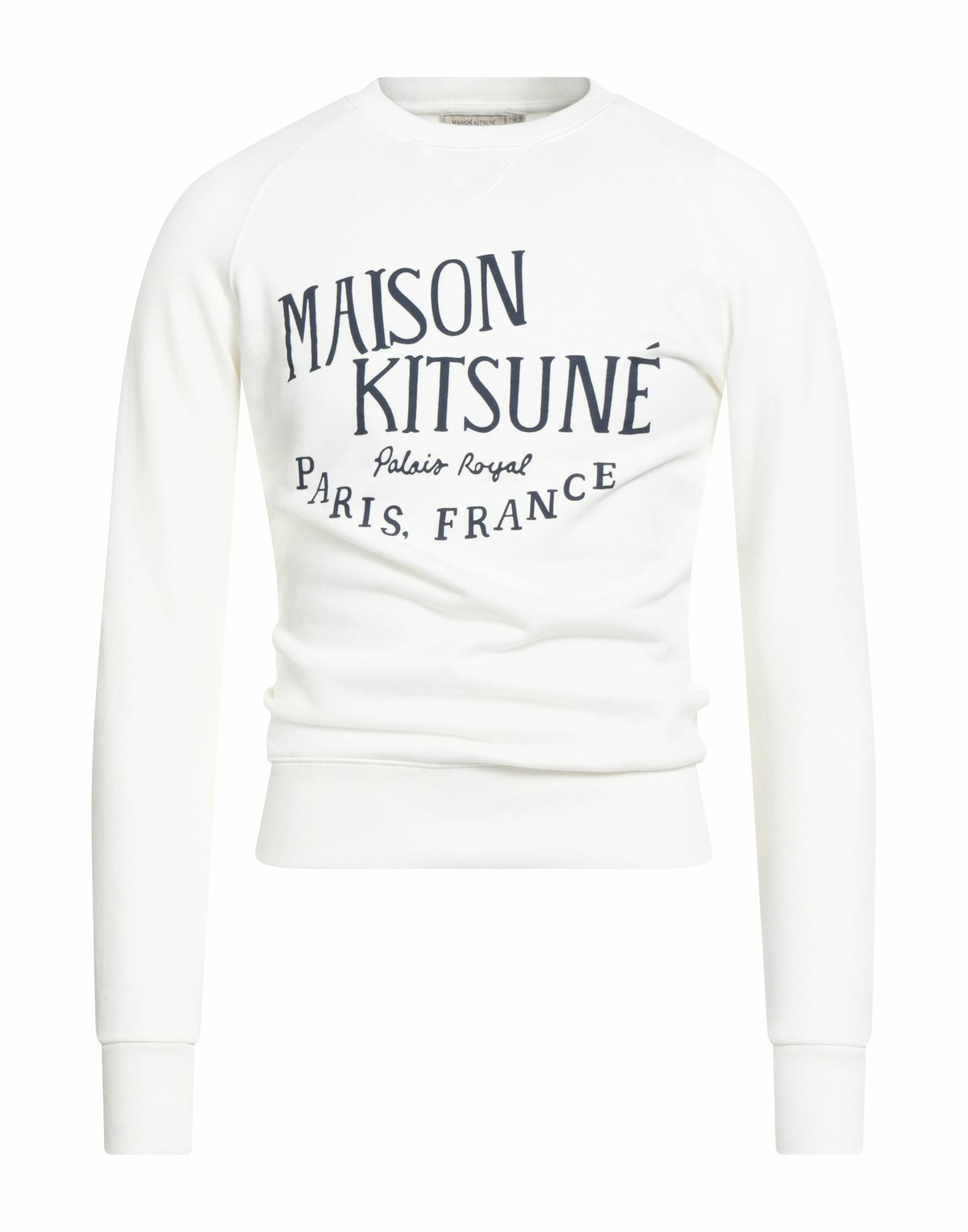Maison Kitsuné Mens Sweatshirt Cream